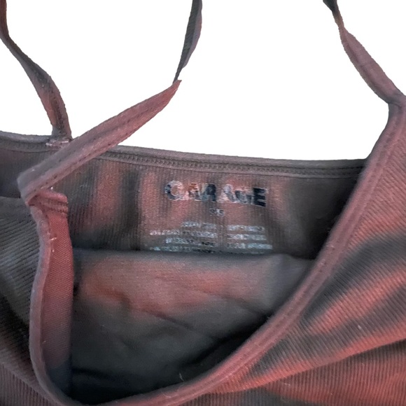 Garage brown spaghetti-strap tank top, size s - Picture 2 of 3